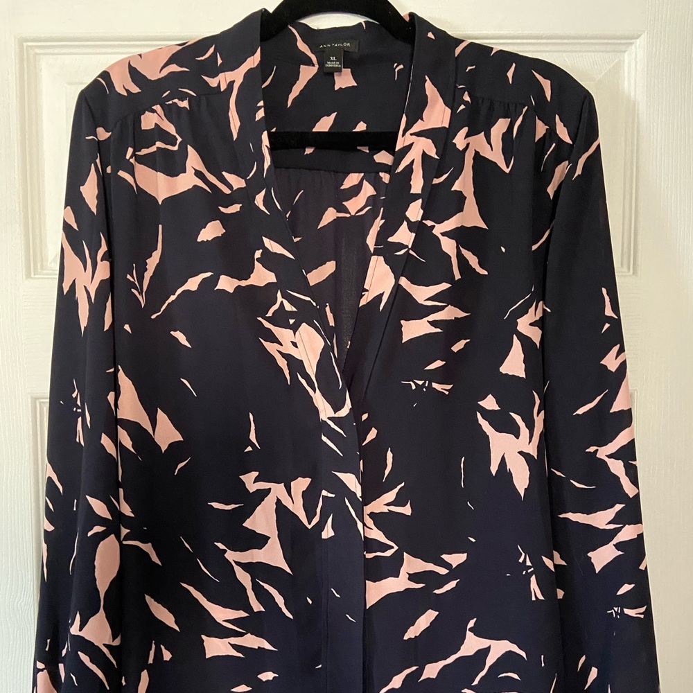 Ann Taylor Button Down Blouse